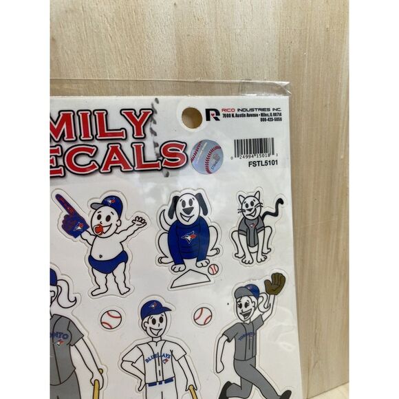 Toronto Blue Jays MLB Baseball Family Decal Stickers #1 Fan Family New - Picture 3 of 3